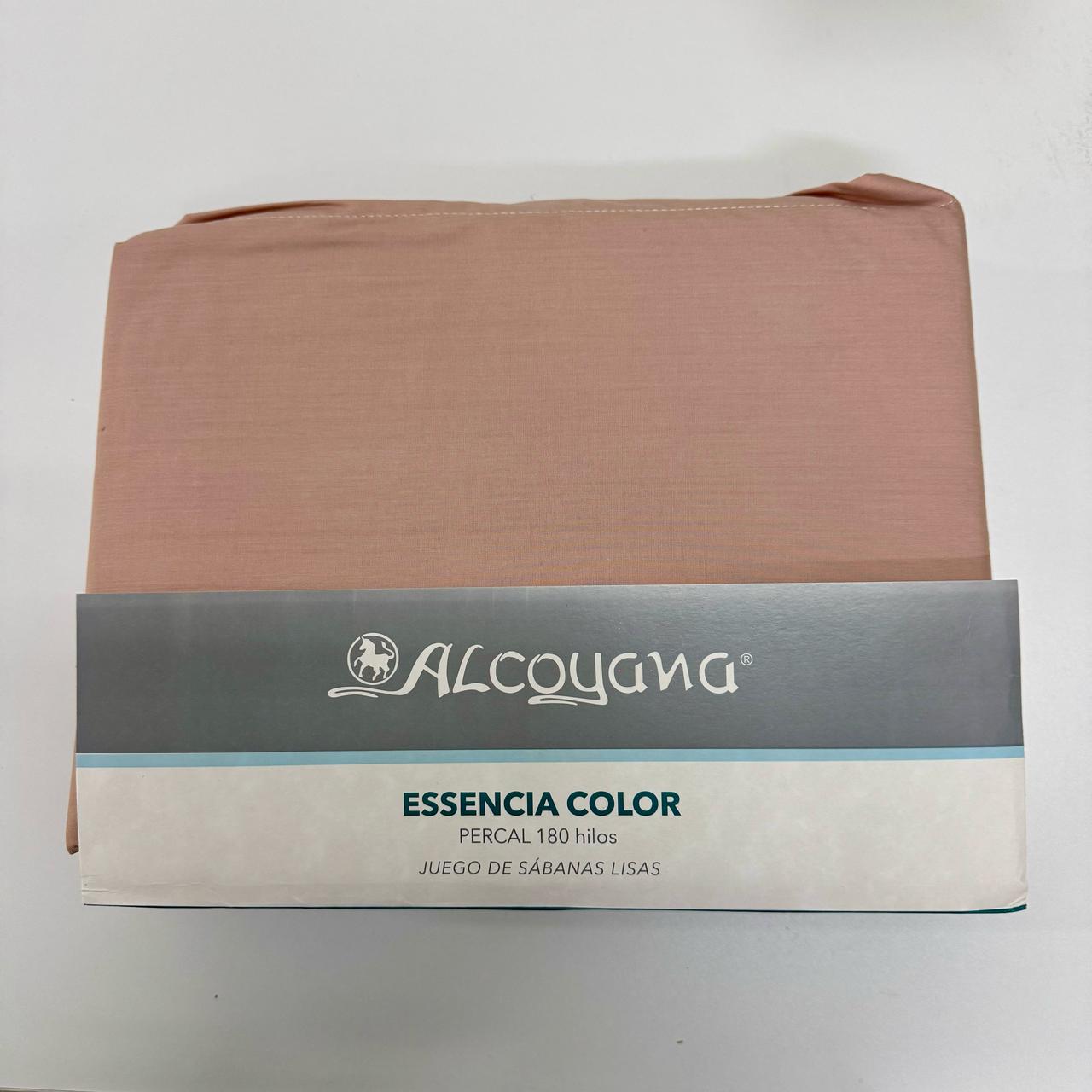 SABANAS ALCOYANA ESSENCIA COLOR 180 HILOS - KING - Imagen 3